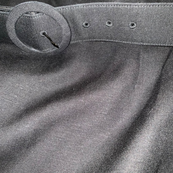 NWT ALEX MARIE 14W BLACK SLEEVELESS DRESS WITH A 4" PLEAT AT THE HEM - Picture 3 of 14